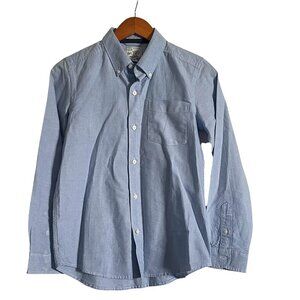 The Children's Place Boys' Long Sleeve Cotton Button Dress Shirt Top Size: XL/14